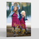 Happy Holidays Gold Starburst Vertical Photo Cards Image 1 of 6